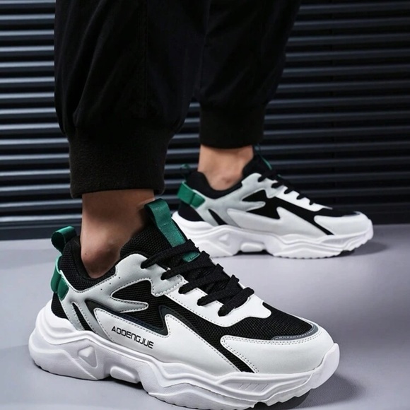 Manfinity Other - New Men's Shoes Laer Light Gradient Thick Sole Casual Comfortable Fashion